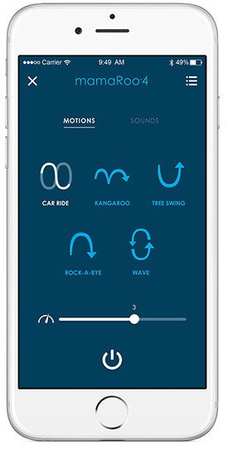 4moms mamaRoo 4 Fotelik/Bujaczek Classic Grey