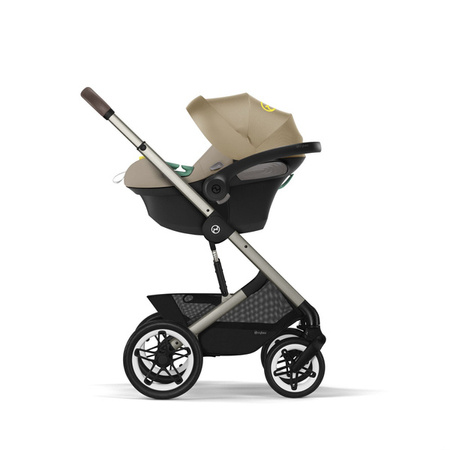 Cybex Talos S Lux Wózek Głęboko-Spacerowy Rama Taupe Seashell Beige