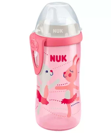 Nuk Kiddy Cup Kubek Niekapek 12m+ 300 ml Mix Wzorów