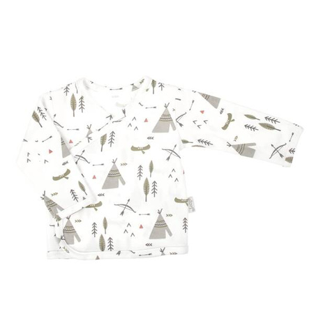 Nicol Kaftanik Niemowlęcy Bawełniany Kopertowy Dla Chłopca Bruno Rozmiar 68