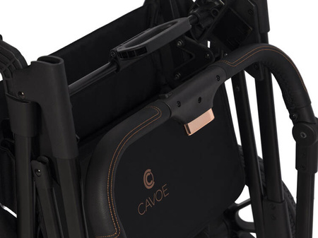 Cavoe Axo Style Wózek Głęboko-Spacerowy 2w1 + Adaptery Meteorite