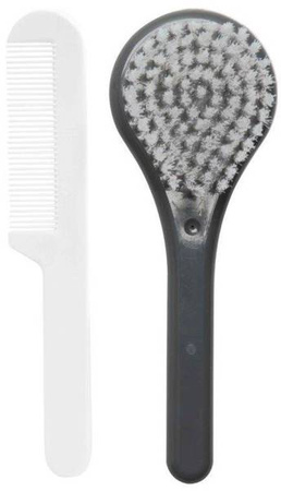 Luma Zestaw Kąpielowy 8 Elementów Wanienka i Akcesoria Dark Grey