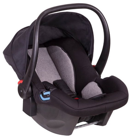 Phil&Teds Dash Wózek Głęboko-Spacerowy + Fotelik Alpha 0-13kg Zestaw 3w1 Szary