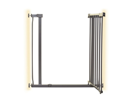 Dreambaby Bramka Bezpieczeństwa Dla Dzieci AVA Gate (W: 75-81 cm x H: 76) - Szara