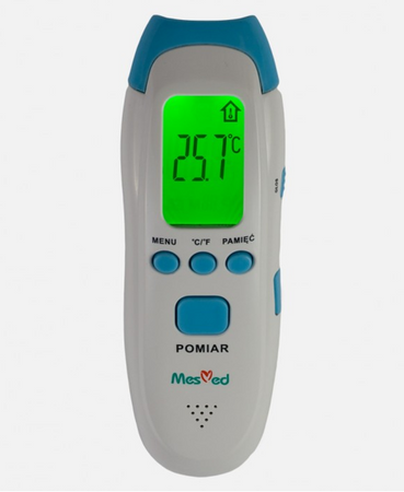 MesMed Termometr MM-380 EWWEL z wyświetlaczem i funkcją głosową