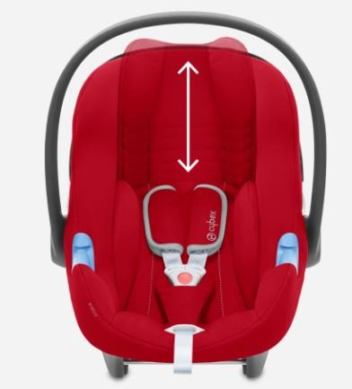 Cybex Aton B I-Size Fotelilk Samochodowy 0-13 kg Dynamic Red