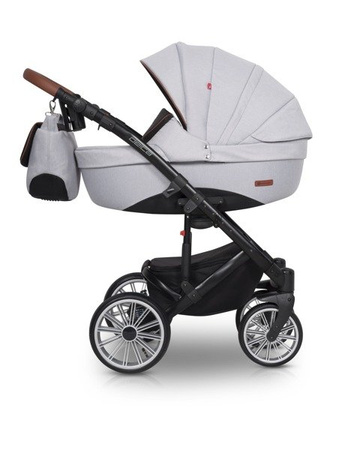 Euro-Cart Delta Wózek Głęboko-Spacerowy 2w1 Grey Fox