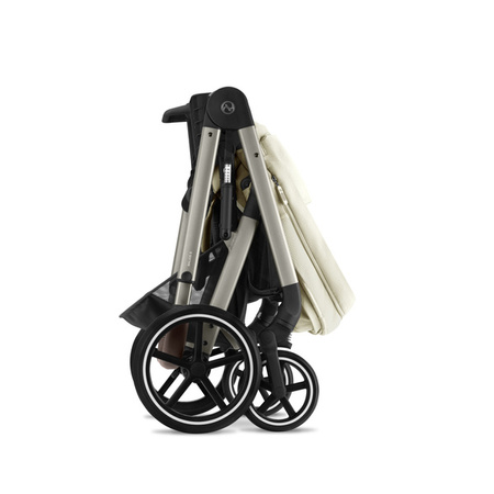Cybex Balios S Lux Wózek Spacerowy Seashell Beige Rama Taupe