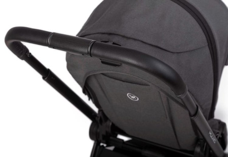 Muuvo Quick 3.0 Wózek Głęboko-Spacerowy z Gondolą XL Zestaw 2w1 Iron Graphite
