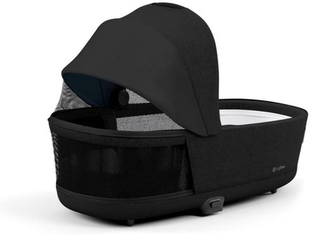 Cybex Conscious Green Leaf Priam 4.0 Gondola Do Wózka Eco Onyx Black