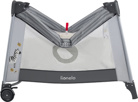 Lionelo Bonnie - składany kojec dziecięcy | Grey Stone