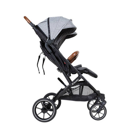 X-Lander X-Double Wózek Spacerowy Bliźniaczy Double Black