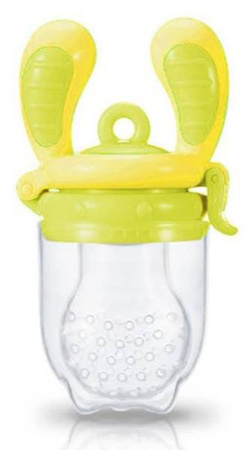 Kidsme Gryzak do Podawania Pokarmu rozmiar L LIMONKA