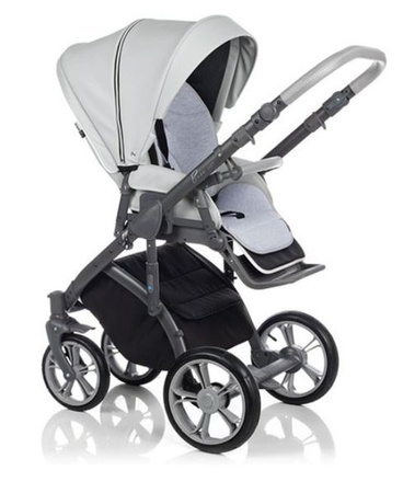 Roan Bass Soft Wózek Głęboko-spacerowy 2w1 Beige Dots