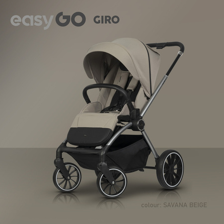 EasyGo Giro Wózek Głęboko-Spacerowy Savana Beige