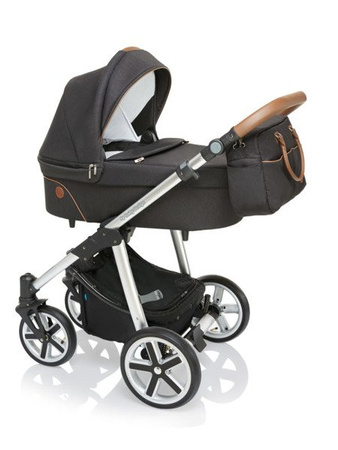Baby Design Wózek głęboko-spacerowy Dotty 2w1 100 Dark Rock