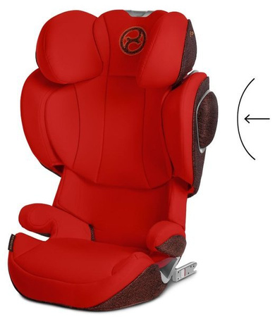 Cybex Solution Z-fix Fotelik Samochodowy 15-36kg Victory Black - Ferrari