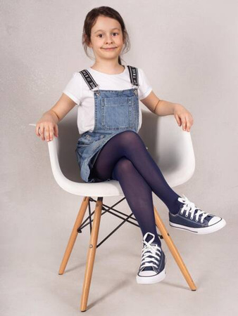 Scorpio Rajstopy Microfibra 40DEN Granatowe 116-122cm