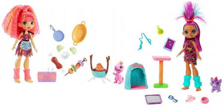 Mattel Cave Club Lalka Zestaw Historyjka GNL94 / GNL 96 Emberly