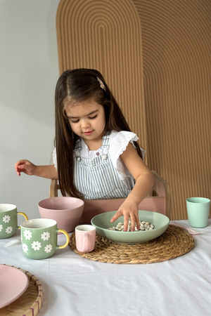 Baby Wood Slim M Kitchen Helper Różowy