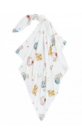 Bonjour Cherie Bambusowy Otulacz Mały Kotki Rozmiar 70x70cm