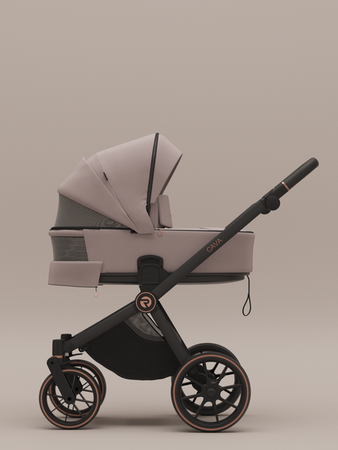 Riko Cava Wózek Głęboko-Spacerowy 11 Sand