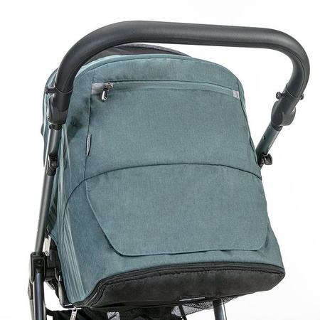 Baby Design Husky 2022 Wózek Głęboko-Spacerowy 107 Silver Grey Koła Pompowane