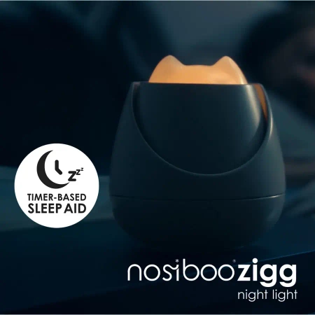 Nosiboo Zigg Lampka Nocna Grey
