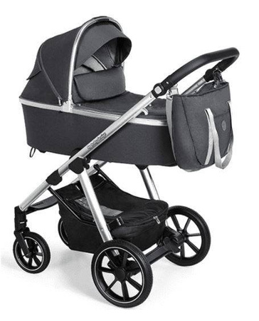 Baby Design Bueno - Wózek Głęboko-Spacerowy 217 Graphite
