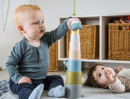 Dantoy BIO TINY wieża z kubków 6+ m-cy