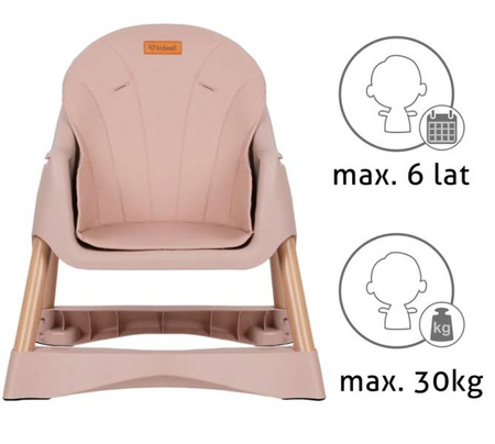 Kidwell Karimi Krzesełko do Karmienia Pink