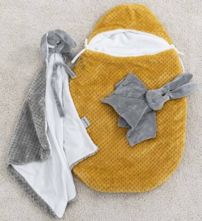 NATTOU Śpiworek do Fotelika Samochodowego Lapidou Pineapple Ochrowy