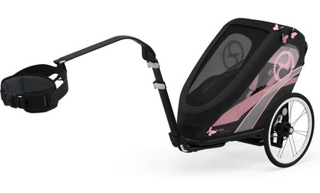 Cybex Zeno Wielofunkcyjna Przyczepka Do Biegania Do Roweru Cybex Sports Powder Pink by Anna Lewandowska