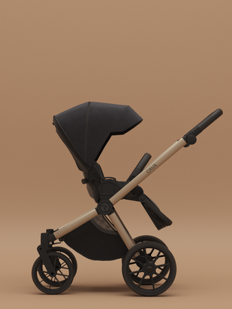 Riko Cava Wózek Głęboko-Spacerowy 02 Coal