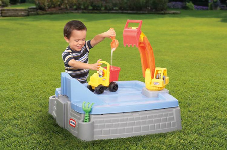 Little Tikes Piaskownica z Przykryciem Wielki Plac Budowy