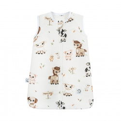 Bonjour Cherie Bambusowy Śpiworek do spania Średniaka Farma 3-12 mc