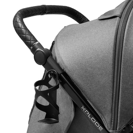 Future Design Xplode Chrome Wózek Spacerowy Steel Graphite