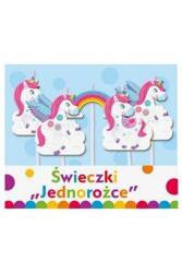 Godan Urodzinowe Świeczki Pikery Jednorożce