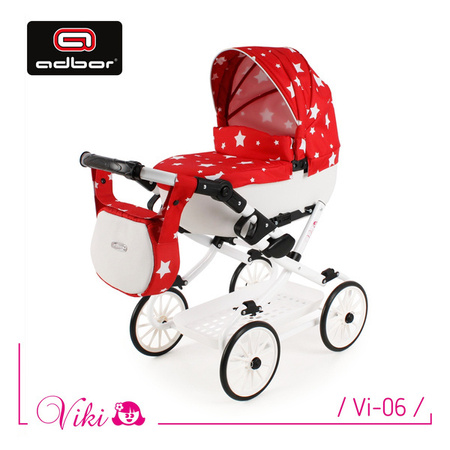 Adbor Viki Wózek dla Lalek Gwiazdki Vi-06