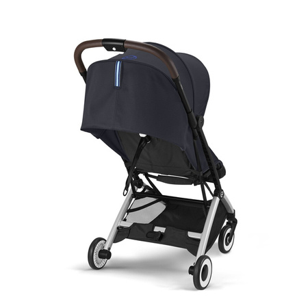 Cybex Orfeo Wózek Spacerowy Rama Srebrna Dark Blue