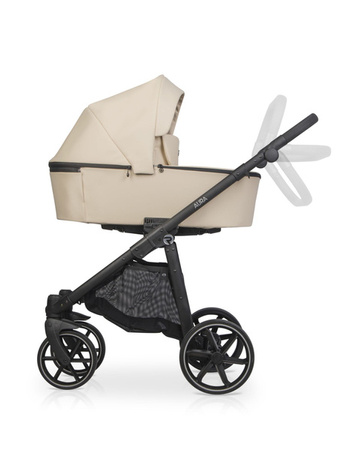 Riko Aura Wózek Głęboko-Spacerowy 01 Almond