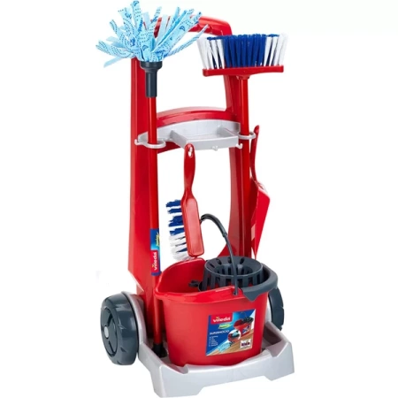 Klein Bosch Wózek Do Sprzątania z Odkurzaczem Vileda