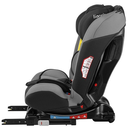 Lionelo Sander Fotelik Samochodowy 0-36kg RWF Grey