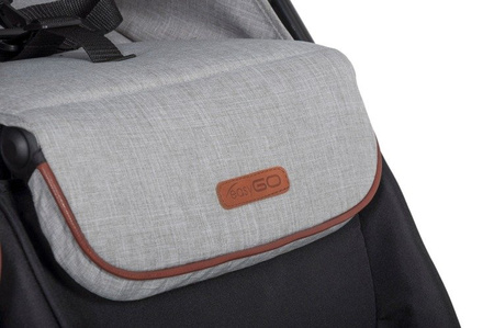 Easy Go Domino Wózek Bliźniaczy Latte