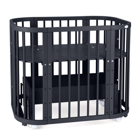 Waldin Łóżeczko 5w1 z Kołyską Grafitowy