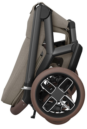 Maxi-Cosi Fame + Carrycot Wózek Głęboko-Spacerowy 2w1 Twillic Truffle