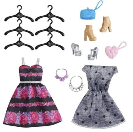 Mattel Barbie Szafa na Ubranka + lalka GBK12