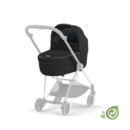 Cybex Conscious Green Leaf Mios 3.0 Gondola Lux Eco Onyx Black