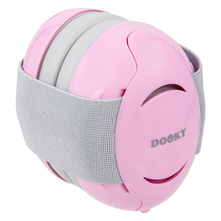 Dooky Baby Earmuff Słuchawki Ochronne Wygłuszające Pink 0-3 lat