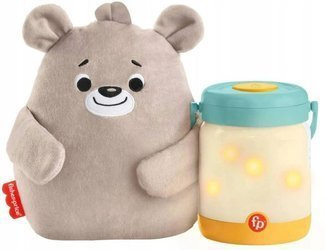 Fisher Price Uspokajacz Miś Ze Świetlikami GRR00